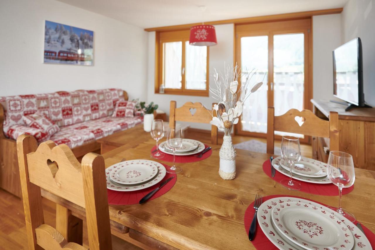 Magnifique Appartement Aux Diablerets Avec Vue Imprenable Les Diablerets Kültér fotó
